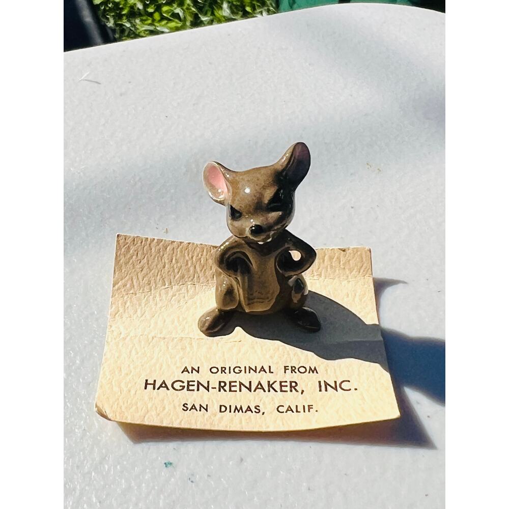 Vintage Hagen-Renaker Original Mouse with Attitude